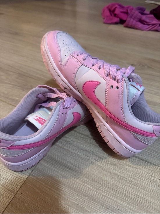Nike Shoes - Nike Low-Top Sneakers in Light Pink and Hot Pink